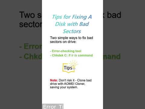 Clone a Hard Drive with Bad Sectors - Simple Solution! #aomeicloner #ssdclone #ssdupgrade #techfix