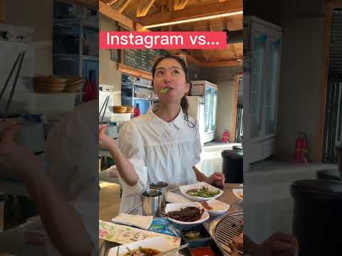 Instagram vs... #shorts