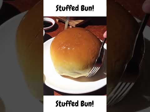 Juicy Stuffed Burger: The Ultimate Bun Recipe #shorts #burger