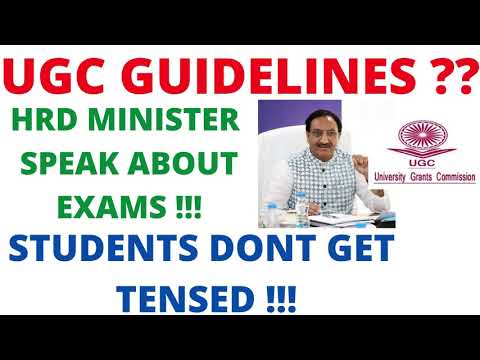 ALL UNIVERSITY UPDATE | vtu updates today 2020 | HRD MINISTER SPEAK ABOUT EXAMS !!!