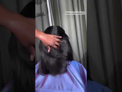 Watch it fall off the bone #hairstyle #hair #silkpress #ytshorts #naturalhair #haircare #fypシ゚viral