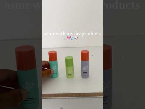 asmr with my fav products #grwm #skincare #sephora #asmr #morning #aesthetic #itgirl #summer #shorts