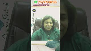 अस्थि मज्जा या मांसपेशी की दुर्बलता का कारण |#astrology | #shorts | Chandra Prakash Verma