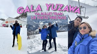 Tokyo Vlog 🇯🇵 •  GALA YUZAWA // our first snow experience (JR Tokyo WidePass) | NCKTN