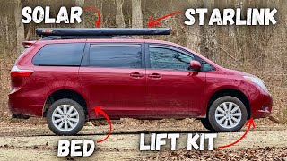 Minivan Camper Build- Changing EVERYTHING!