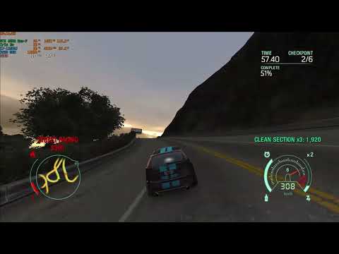 NFS UCE Time Trial #4 (Gold Coast to Peak Ridge, Focus ST)