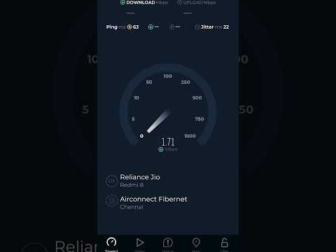Jio 4G Speed test #reliancejio #smartphone #jio #telecomnetwork #internet #4gnetwork