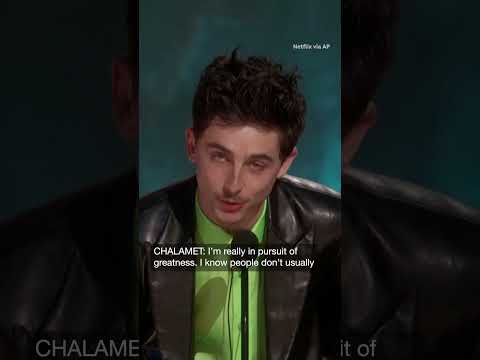 'Conclave', Chalamet win big at SAG Awards