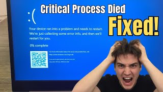 How To Fix “Critical Process Died” Error on Windows 11 (WORKING Fixes)