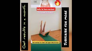 Upper and lower belly fat workout 🔥#fitness #fitfam #fyp #shorts #viralshorts #workout #trending