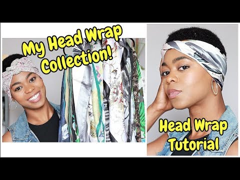 My Head Wrap Collection/Haul For Natural Hair & How I Tie Them! - NaturalMe4C - Requested