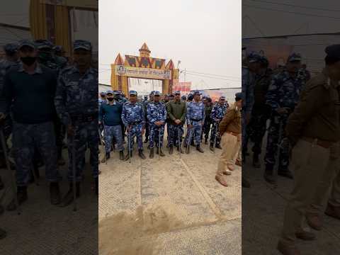 Heavy Security at Maha Kumbh Mela 😱 #shorts