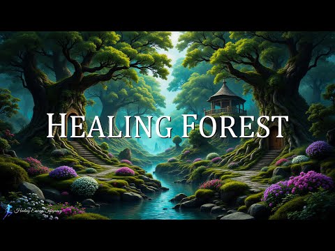 Healing Forest Ambience | 432Hz + 963Hz Manifest Miracles | Deep Inner Peace & Emotional Healing