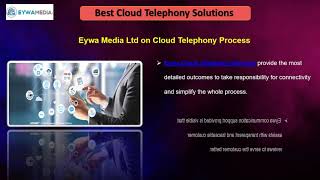 To get the best cloud telephony solutions in India