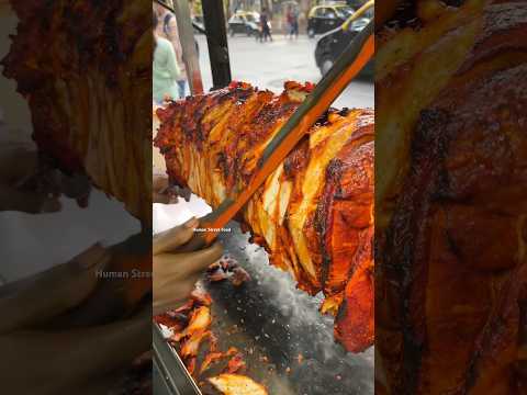 Mumbai famous chicken Shawarma Roll #streetfood #food #shorts #shortsfeed