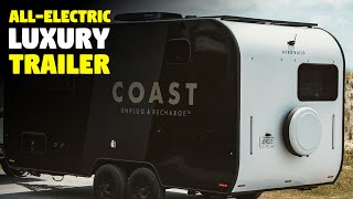 The ultimate all-electric luxury travel trailer #camper #rv