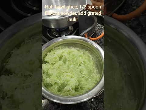 your testy lauki halwa is ready 😋 #food#sweetrecipe#testylaukihalwa