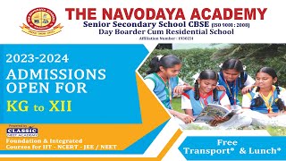 The Navodaya Academy - CBSE | Top CBSE School in Namakkal