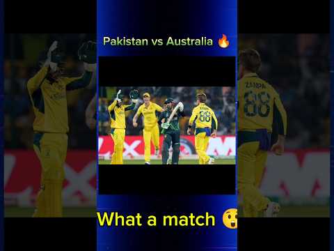 Pak vs aus 🔥 // pakistan ne keya jabardast fight 🇵🇰😲 #pakvsaus #cricket