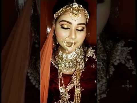 Bridal Makeover ✨❤️ Model..Saiyaan Dil mein .#mua #professional #reel #makeover #instalike #ytshorts