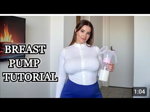【pigeon搾乳機/Breast Pump Tutorial】子育て初心者必見!！手動搾乳機の使い方を解説⑨みお