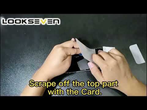Easy Installation Guide: LOOKSEVEN HYDROGEL FILM Screen Protector (Amazon Edition)
