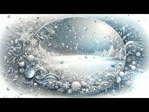 Ethereal Frost: 4K Enchanting Winter Motion Backdrop - High Quality AI Graphics