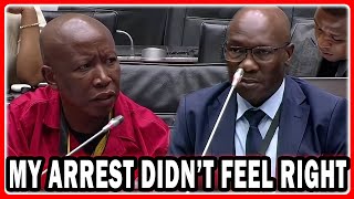 Julius Malema Questions General Khumalo “When You Got Arrested At The Airport How Did You Feel”