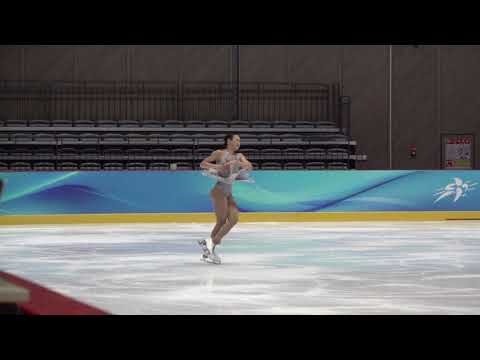 Ashley Lin Shan -Free Skating—Score:117.61（Front view）｜Figure Skating｜林姗 自由滑 花样滑冰冬奥选拔赛第2场 正面视角