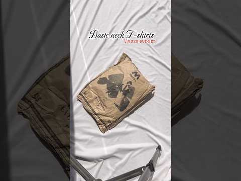 T-shirts under budget. 🖇️‼️✨ #mensstyle #menswear #myntra #myntrafinds #myntrahaul #myntrashopping