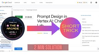 Prompt Design in Vertex AI: Challenge Lab || GSP519 || GENAI STUDY JAM