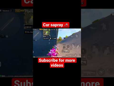 Car Sapray 🏎️ /kasy yaar #pubg