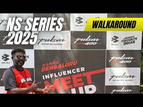 Bajaj NS 160, NS200, NS400Z 2025 Walk around Video Tamil