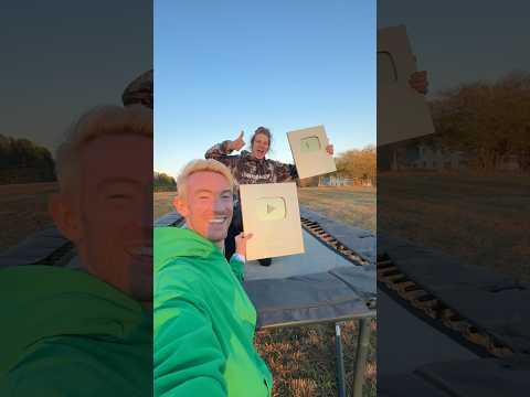 YOUTUBE PLAY BUTTON TRANSITION🤯 @Winchumbo @bob_reese