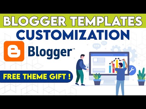 Blogger Template Customization Professional website | free Blogger Template 2022 || The Neemi Keemi