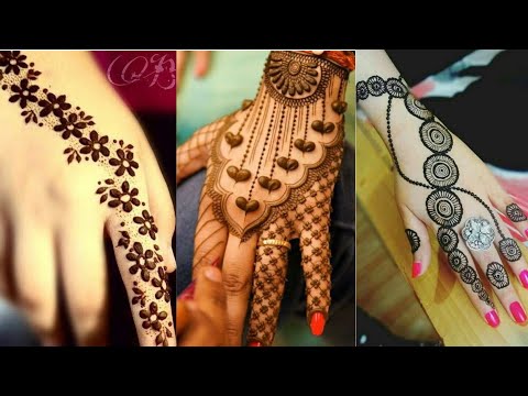 Easy Arabic Mehndi designs 2019 | Simple new mehndi design | Mehndi | Mehndi design  | trending spot