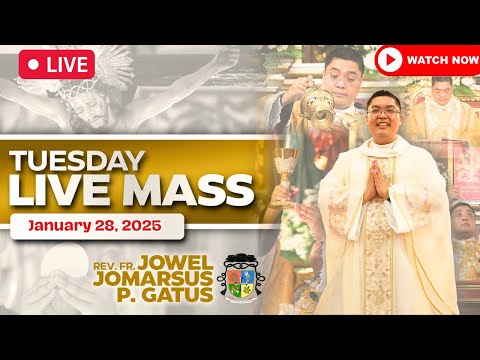 FILIPINO LIVE MASS TODAY ONLINE II JANUARY 28, 2025 II FR. JOWEL JOMARSUS GATUS