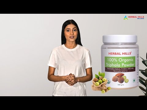 Organic Triphala Powder for Healthy Digestion and Overall Wellness | Herbalhills Wellness