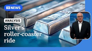 Price of silver nearing record high as investors turn to precious metals | ABC NEWS
