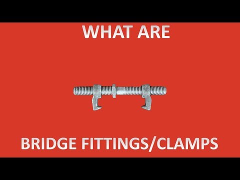 What are bridge fittings/clamps for shipping containers