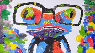 Acrilic Painting  🎨 FROG 🎨| How to Draw | Magic Paintings