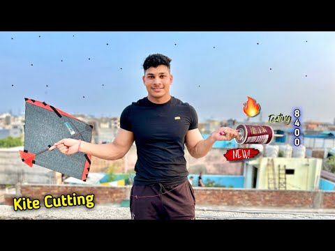 New Manjha *8400 Testing* | Kite Cutting | Kite Fighting | Kite Vlog