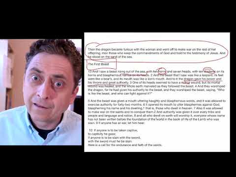 Revelation 13 Explained in Detail: An Unholy Trinity (The Dragon, The Sea Beast & The Land Beast) #2
