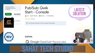 Pub/Sub: Qwik Start - Console || GSP096 || [2025] #qwiklabs #arcade