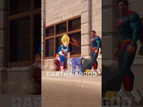 Superman Meets The Sigma Saiyans! #fortnite #shorts