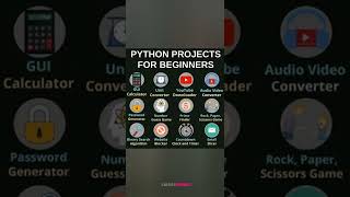 Python Projects For Beginners | #shorts | Smart Things Tech