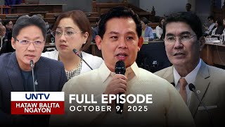 UNTV: Hataw Balita Ngayon | October 09, 2025