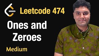 Ones and Zeroes - Leetcode 474 - Python
