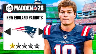 I Rebuilt the New England Patriots on Madden 26 Franchise