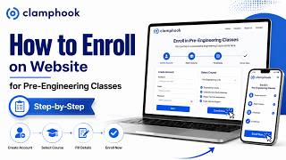 How to Enroll in Website for Pre Engineering classes | Clamphook